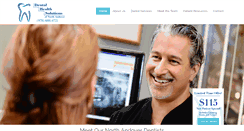 Desktop Screenshot of northandoverdentistry.com